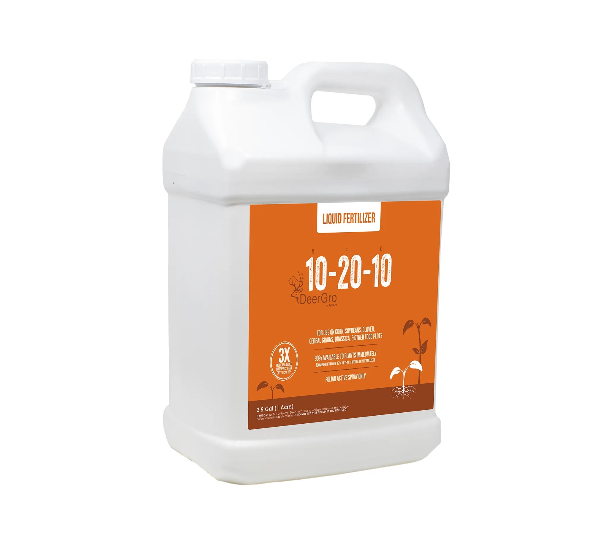 plant fertilizer 10 10 10 DeerGro 10-20-10 Liquid Fertilizer