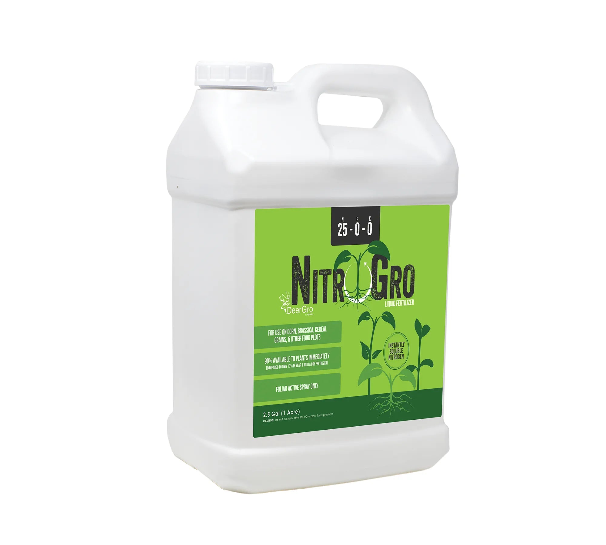 plant fertilizer nitrogen DeerGro NitroGro Liquid Fertilizer