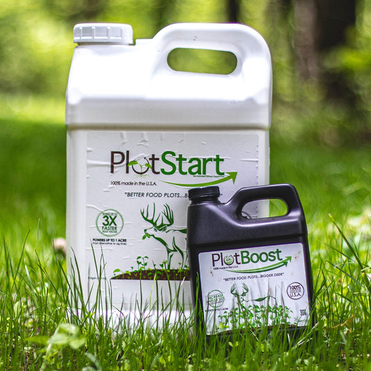 DeerGro PlotStart PlotBoost food plot spray 2 acre 2