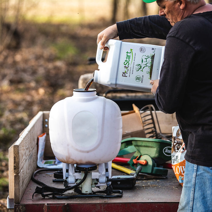 DeerGro PlotStart 2.5Gal for 2-Acre Food Plots | Rapid Soil Calcium ...