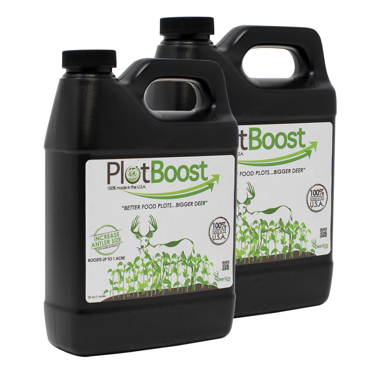 Enhance Plant Growth with DeerGro PlotBoost™ 32oz 2PK (2 Acre Case ...